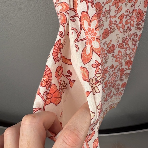 GAP - Orange & White Floral Sundress - Picture 3 of 9